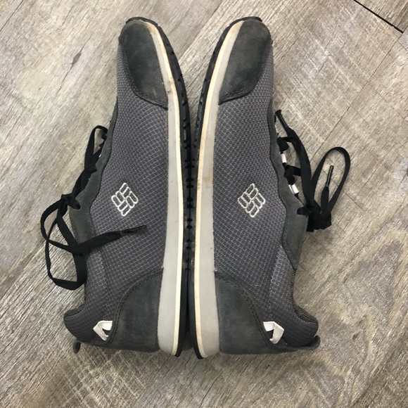 Columbia Womens Gray Tennis Hiking Shoes Sneakers Size 8.5 - Picture 4 of 8